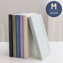 바이풀디자인 기억보관함 미디엄 M 주간 2023 다이어리 일기, 가든 올리브