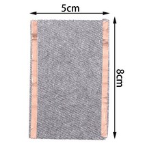발열패드 usb 발열 패드 5x9CM 5V USB 가열 양말 탄소 섬유 패드 전기 안창, 10 4pcs