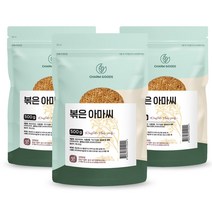 참굿즈 볶은 아마씨 아마씨드 플랙씨드 캐나다산 500g 3팩