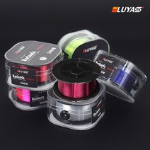 LUYAS 모노라인 나일론 원줄 200M 민물 선상 원투 낚시줄-HARLANDA, 핑크