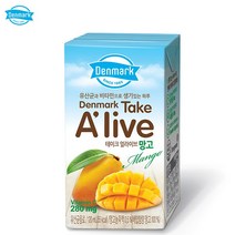 동원 덴마크 테이크 얼라이브 망고 120mlx32팩(1box)/얼라이브미니/망고주스, 120ml, 1세트