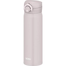 일본 써모스 텀블러 보냉 보온 물병 휴대용 물통 원터치, 350ml, 핑크 그레이지(500ml 한정)