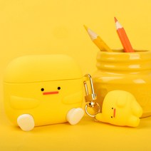 나인어클락 에어팟3세대 머랭 실리콘 케이스 에어팟3 케이스 키링 포함, 에어팟3_화이트 머랭 세트