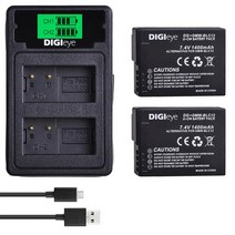 DMW-BLC12 BLC12E 배터리 + 파나소닉 호환 호환호환 Lumix DMC-FZ200 FZ1000 FZ2500 DMC-G5 G6 G7 GX8 G85, 02 2 Battery 1 Charger