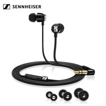 젠하이저 CX3.00 3.5mm 스테레오 헤드셋 딥베이스 이어폰 스포츠 이어 버드 HD 해상도 헤드폰 아이폰 호환 안드로이드, 검은 색