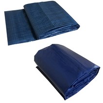 방수포 천막 그라운드시트 덮개 캠핑 호루 천막지 호로 갑바 feeltastic, 5.4M x 7.2M 고급지 청색