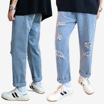 남성 봄 여름 가을 겨울 사계절 디스트로이드 051 데님 청바지 I5PC015