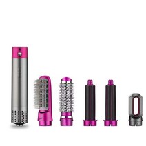 헤어스타일러 자동고데기 뿌리고데기5in 1 전문 핫 에어 브러시 1000W 홈 스트레이트닝 자동 헤어 컬러 원, 01 5 IN 1_01 Eu 플러그