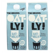 Oatly 오틀리 오리지널 오트 밀크 귀리 우유 64oz(1.89L) 2팩