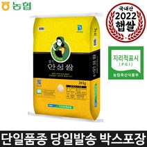 안성마춤 농협 경기 안성쌀, 20kg, 1개