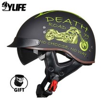 스페셜라이즈드 헬멧 자전거악세사리 레트로 오토바이 카스코 모토 도트 인증 사계절 크로스 하프 모터사이클 액세서리 148069, M, GMT-4-13