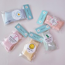 어린이집 생일 답례품 선물 구디백 포장 유치원 답례품 양말 선물, 비비드(여아) 1개, S(2-3세)