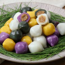 [명절선물세트] 더바른떡 오색송편 550g 1팩