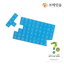 브레인숲 매쓰플레이-펜토미노 교구+교재 세트