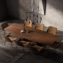 10용식탁 8인용식탁 회의용 미팅 타원 테이블, 180X80X75
