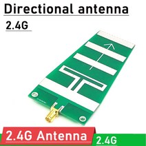 2.4G 10dB 고 이득 지향성 안테나 이미지 전송 안테나 2.4Ghz wifi 주파수 용 야기 안테나, 한개옵션0