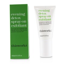 THIS WORKS - 이브닝 디톡스 스프레이-온 엑스폴리안트, 60ml/2oz