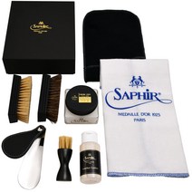 [사필 느와르] 신발 크림의 최고봉 시험에 딱 화장품 상자 포함 슈케어 스타터 세트 컴팩트(PA-NRYZ) 크렘 1925 구두 닦은 세트