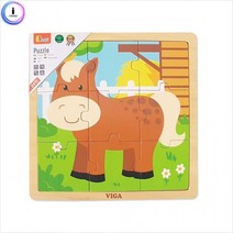 비가 VIGA 9피스 직소 퍼즐 말 그림 취미용 키덜트 선물용 집콕 유아용 어린이 홈인테리어, 상세페이지 참조, 상세페이지 참조
