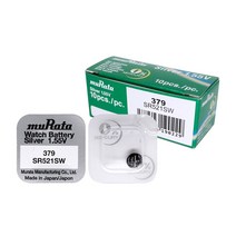 무라타 379(SR521SW)(10알) 시계건전지 1.55V, 1, 본상품선택