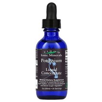 Eidon Mineral Potassium 미국 에이돈 이온 미네랄 액상 칼륨 포타슘 99mg 2oz(60ml)