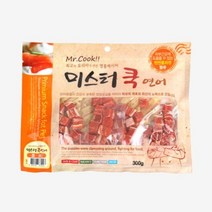 미스터쿡 강아지 연어 큐브 간식 300g, 단품, 상세페이지 참조