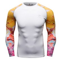 주짓수래쉬가드 도복 cody lundin quikly dye mesh men39s 디지털 인쇄 압축 래쉬가드 체육관 긴팔 주짓수 셔츠 스포츠웨어