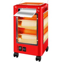 난로 공장용 화목 난로 건설 현장 전기 삿갓 깡통 열풍기 거꾸로 주물 온열기 오방 사무실 화장실, 화이트 작은거