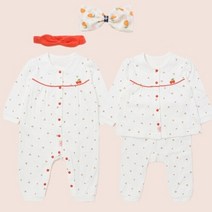 기타 [AK PLAZA][압소바]체로헤어밴드우주+내의 2종세트[리본손수건증정]