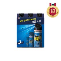 에프킬라 에어로졸 모기약(살충제) 더블노즐 500ml 3개