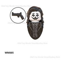 [레고공식] PG8032 배트맨 빌딩 블록 조커 할리 퀸 영화 플라스틱 미니 액션 장난감 피규어 조립 어린이 생일 선물, [15] WM885