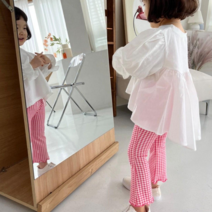 봄 유아 아동 주니어 키즈 베이비 돌아기 여아 블라우스 프릴 티셔츠 국내제작 고급원단 어린이집 등원룩 등원복 신학기룩 자매룩 커플룩 쌍둥이룩 커플티 봄옷 코디