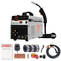 가정용 논가스 용접기 아크 알곤 겸용 휴대용 미그 스텐 티그 co2 소형 고성능, 전문가용 풀세트, 1개