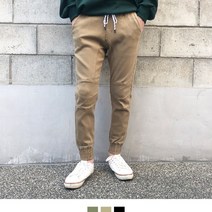 바이커 밴딩 남자조거팬츠