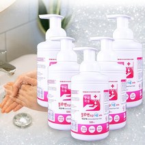 블루엔 항균 거품비누 500ml /핸드워시/포밍, 5개