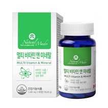 네츄럴메이더 멀티비타민 앤 미네랄 종합 비타민 90정, 4개
