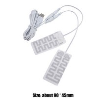 자동차 전기 온열 담요 35-55 °C 12V 타이머 포함 일정한 온도 난방 패드 히터 매트 겨울용, 04 USB Heated Pad