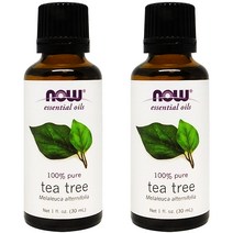 Now Foods 티트리 오일 Tea Tree Oil 30ml 2병, 2개