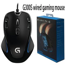 Logitech GPRO G903 G703 G304 무선 게임 마우스 G502 HERO G402 G300S G102 지원 데스크탑/노트북 overwatch LOL, [07] G300S