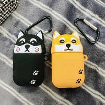 [에이치플러스몰] 시바 지킴이 발자국 에어팟케이스(1/2세대)