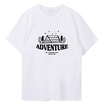 글래드블리스 캠핑타임 오버핏 반팔티셔츠