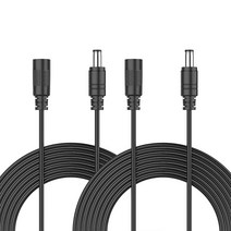 20m 15m 10m 3M 5.5x2.1mm DC 전원 커넥터 잭 어댑터 리드 코드 12v 케이블 female Male 연장 외부 플러그, 1m