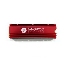 장우컴퍼니 장우컴퍼니 M.2 SSD 방열판 JW-HTK03 레드 NVMe SATA 2280 PS5