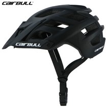 Cairbull 남성 여성 로드 전기 자전거 mtb 사이클 경량 헬멧 하이바, 검은 색