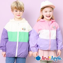 앤디애플 아동용 실용성 굿 후드 바람막이 점퍼