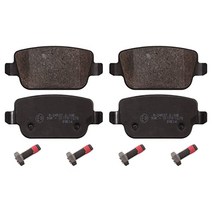 febi bilstein 16642 Brake Pad Set with screws pack of four