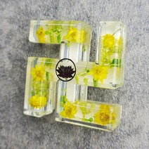 하얀국화 납골당 꾸미기 부착식 불교 문양 장식