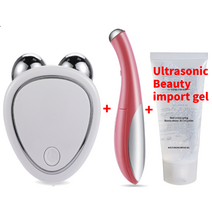 스킨 케어 facelifting microcurrent roller massagerr for face massager, 세트4