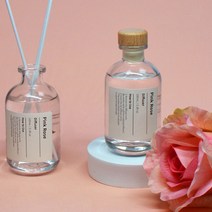 Sauber 프리미엄 실내 디퓨저 방향제 100ml 1개 (5가지 향 중 선택), 핑크로즈향