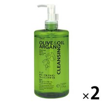 일본 직송 대용량 순한 클렌징 오일 디브 올리브 아르간 500ml 2개
